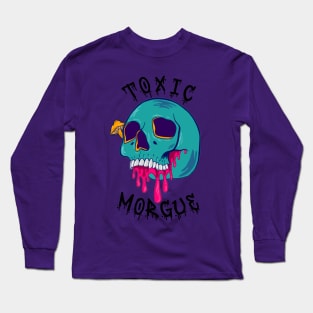 dripping skull Long Sleeve T-Shirt